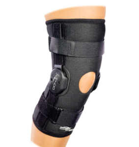 RODILLERA "DELUXE HINGED KNEE y KNEE WRAP " DE DONJOY